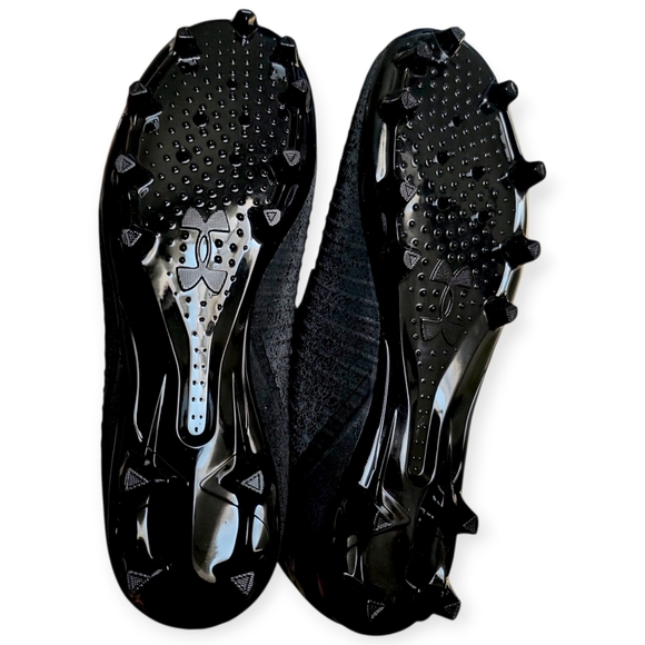 NWOT Men's Under Armour Highlight 2 MC Knit Football Cleats, Size 9 - Picture 7 of 10